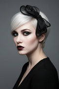 Gothic Hair Band with Tulle Bow and Spider - Victorian Velvet